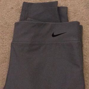 Gray Nike leggings
